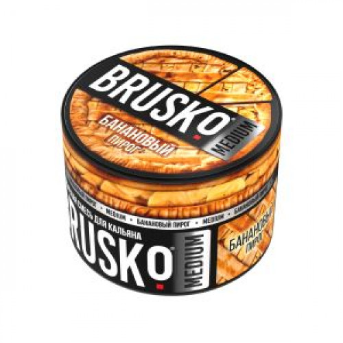 Табак для кальяна Brusko Medium 50 гр (Банановый пирог)